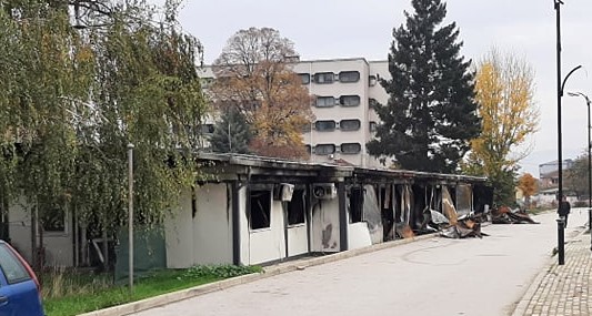 Модуларна ковид болница по пожарот